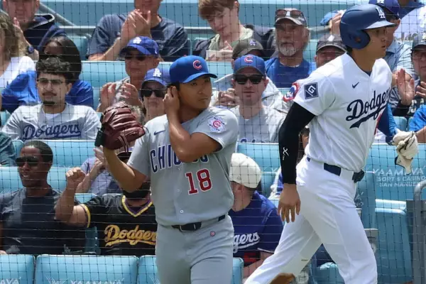 カブス・今永昇太　大谷翔平と注目の今季初対決第１打席は四球…制球苦しみ初回３失点
