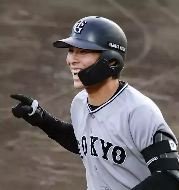 【巨人】平山功太が全快弾！逆方向に負傷後初の本塁打　左太もも裏肉離れから復帰４戦目…３軍日本通運戦