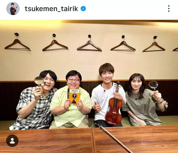 「息子かいな！」「イケメンでびっくり」父は大物歌手「口元が似ている」美形ぶりにネット仰天「２０代と思ったら」ＴＡＩＲＩＫ