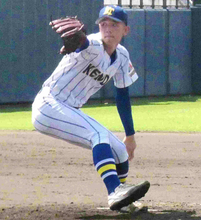 【高校野球】 健大高崎の１年生左腕・大橋叡刀が５回無失点の好投　自己最速も中学時代から５キロ更新　青柳監督「将来は佐藤龍月のように」