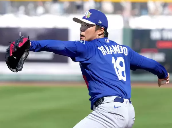 山本由伸が先頭打者弾も３回２失点、小笠原慎之介は３連続Ｋ…ＭＬＢオープン戦結果一覧