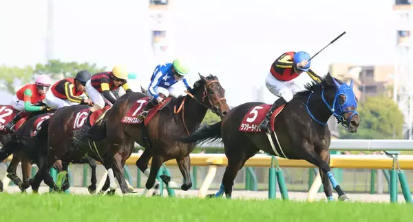 【フローラＳ】”バラ一族”の良血ラフターラインズが抜け出してオークス切符ゲット　レーン騎手「最後にいい脚。いい勝利」