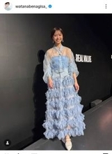 元フジアナ渡邊渚さん　雰囲気ガラリ！透明感あふれるワンピ姿「素敵に仕上げてくださって、ありがとう」