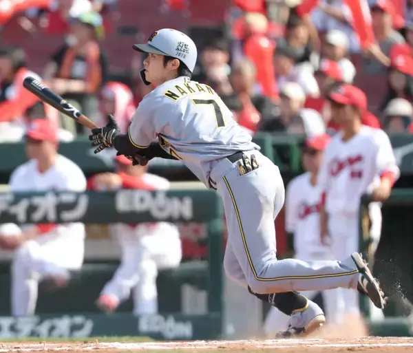 【阪神】中野拓夢、バースデー勝ち越し三塁打！３０歳の誕生日に値千金の一打放つ