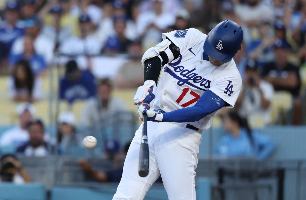 大谷翔平、第１打席は右飛　メジャー通算３００号翌日…日米通算３５０号に王手なるか　活躍を見せてきた「ボブルヘッドデー」