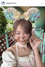 イコラブ・野口衣織「１人ディズニー」「２回目」ショット大量公開「顔面国宝」「理性を壊してる…」ファン興奮