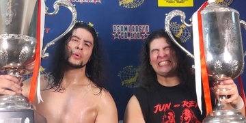 「斉藤ブラザーズ」ジュン＆レイ…綾部蓮＆タロース「世界タッグ」挑戦「世界タッグは俺たちのもんだ」…３・１５後楽園