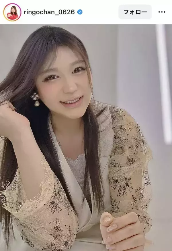「どーした」「スゴい」りんごちゃん、最新姿に騒然　ダイエットで“爆痩せ”「フェイスラインも」「何キロ痩せた？」