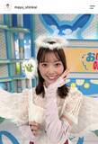 「ＡＢＣテレビ新貝まゆアナが天使姿で降臨「すごくはまり役」「かわいくて素敵な天使」」の画像1