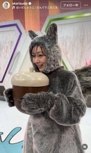 須田亜香里がリスになった！全身コスチューム姿披露「スダアカリス可愛い」「キュンキュンする」