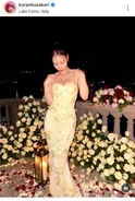 「ご結婚？」草刈正雄の長女・紅蘭　イタリアでの最新ショットに騒然！「だーりんも」「幸せそう」出産から８年