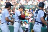 「【甲子園】横浜・織田翔希が４試合ぶり失点から炎上　３ラン被弾で２回１／３ＫＯ　早期降板に観衆騒然」の画像1