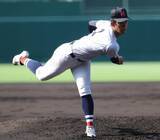 「【甲子園】横浜・織田翔希、まさかの３回途中８安打４失点ＫＯ　強打の智弁和歌山に今夏初被弾も　最速は１５４キロ」の画像1
