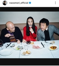 大森南朋の１７歳年下妻・小野ゆり子が超キュート！父の麿赤兒と３ショット「仲良し家族」「カッコいい」