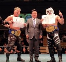 スーパー・タイガー＆竹田誠志、村上和成＆高橋義生を破り「初代ＳＳＰＷ世界タッグ」王者…「世界にリアルストロングスタイルを示していきたい」…１２・４後楽園全成績