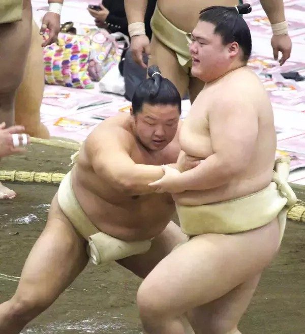 新入幕濃厚の十両・朝白龍、初巡業で「幕内力士と稽古して感覚をつかんでおきたい」