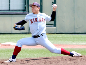 【大学野球】近大が勝ち点２　増田壮が９回２死まで１失点「しっかり準備したい」２季ぶりＶ奪回へ前進