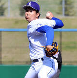 「【大学野球】昨秋プロ志望届提出の星槎道都大・辻田丞がデビュー戦で満塁火消し…「めちゃくちゃ緊張しました」」の画像1