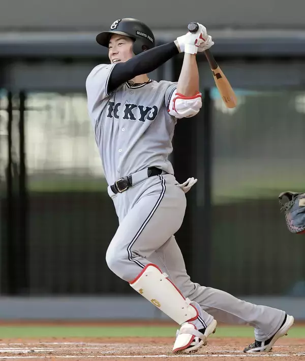 【巨人】松本剛が出場７試合連続ヒット　古巣・日本ハムとの３連戦で躍動