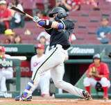 「【オリックス】中川圭太が左越えに４号先頭打者弾！渡部遼人が離脱も…「無敵の中川」が存在感」の画像1
