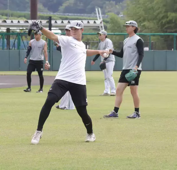 【ハヤテ】逆輸入左腕・林平太郎がチーム初合流　１９日からのファーム・リーグのロッテ３連戦でデビューも