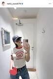 「鈴木奈々、ピッチピチＴシャツで「５２キロ」の美スタイル「身長は１５４センチです」…「似合ってるし素敵」の声」の画像1