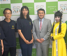 女子バレーのクラブチームのアンバサダーに、プリンセス天功さんが就任　ゴールドスター八王子を支援　１１月開幕の新リーグ