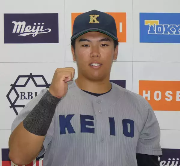 【大学野球】 慶大の新４番・中塚遥翔が本塁打を含む３安打４打点 「スイングで圧を与えられる打者に」