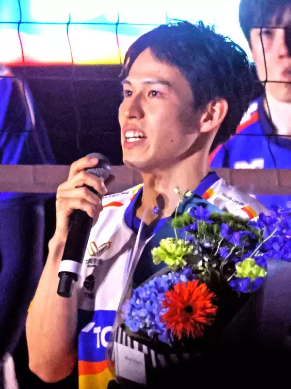 【バレー】今季限りで引退する東レ静岡の山口拓海　”本職”リベロでホームラストゲーム　赤い目で「最後に満足できるプレーができた」　