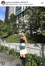 父は超ハンサム俳優！美人女優、大胆すぎるファッション「美しい」「おしゃれ」約２年の活動休止　草刈麻有