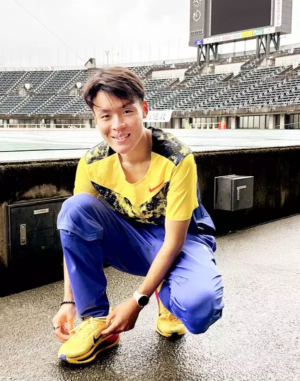 陸上の佐藤圭汰「世界に近づける」米国拠点の理由や今後の目標を語る　持ちタイムは「ダントツ一番下」