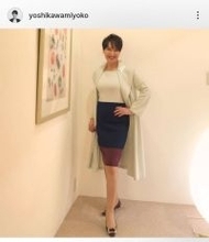 定年退職から１２年…７１歳の全身ショットにネット騒然「美しすぎます」元ＴＢＳアナの吉川美代子さん