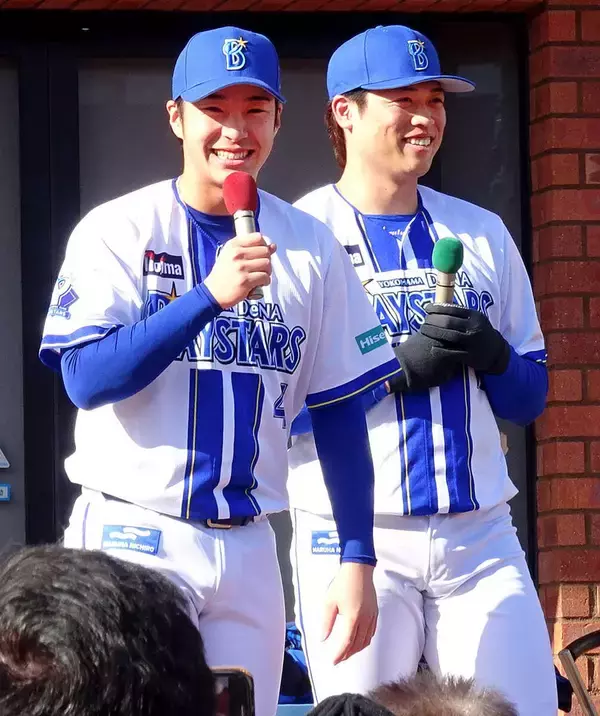 【ＤｅＮＡ】度会隆輝が“コワモテ”へのキャラ変願望　小園健太とトークショー