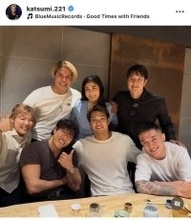 中村克が超豪華「異種アスリート会」集合ショットを披露「最高に刺激的な夜でした」