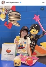 元日向坂・東村芽依「びしょ濡れに…」仲良しコンビのプラベショットに騒然「かーーわいすぎる」「仲良しで幸」「癒しをありがとう」