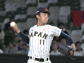 【Ｕ―１８】織田翔希、エースの仕事！最速１５５キロ、完全アウェーはねのけ６回１失点７Ｋ　メジャー球団も大挙…負ければＶ逸　スーパーラウンド台湾戦で好投