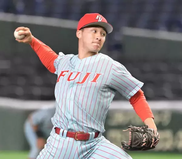 【大学野球】オリックス１位の富士大・角田楓斗が先発　最速１５３キロ「みちのくのドクターＫ」