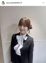 明大１年生・本田紗来、入学式スーツ姿披露！フレッシュな笑顔に「やばーーーい！！」「可愛いすぎる」「美人さん」「爽やか」