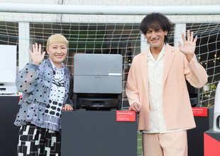 丸山桂里奈「森保監督は刈り上げにしてほしい」夫・本並健治氏とサッカーＷ杯日本代表にエール
