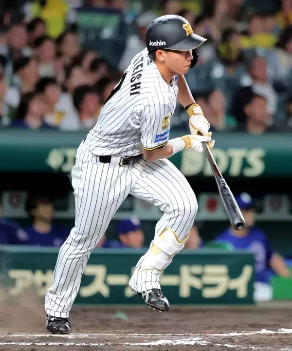 【阪神】立石正広が甲子園初安打　２夜連続で中前へ痛烈な打球　反撃の糸口つくる