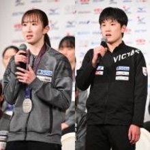 卓球の混合ダブルスで張本智和、早田ひな組がパリ五輪出場権を正式に獲得