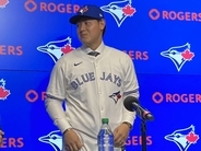 岡本和真、メジャー移籍１年目でもＷＢＣ出る！　ブルージェイズ入団会見で「戦いたい」「準備はしています」