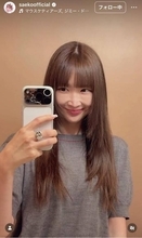 紗栄子が“１００万年ぶり”に前髪カットで美しヘアー姿が話題！「気絶するかと」「アラフォーに見えない」