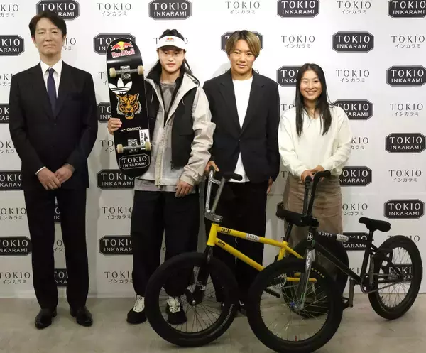 スケートボード・小野寺吟雲の壮大な夢にＴＯＫＩＯインカラミ社長が仰天「宇宙？！」ＢＭＸ小沢楓、美晴きょうだいもロス五輪、壮大な夢へ決意…所属会見