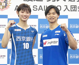 【バドミントン】山口茜、奥原希望、宮崎友花、渡辺勇大＆田口真彩組ら…愛知・名古屋アジア大会代表