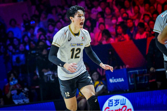 【バレー】高橋藍、熊本地震の被災者に「皆様に少しでも力になれるように頑張ってプレーします。皆様にいい結果を届けられるように頑張ります」…ＮＬ決勝大会初戦で中国下し４強入り、メダルかけた次戦に向けてメッセージ
