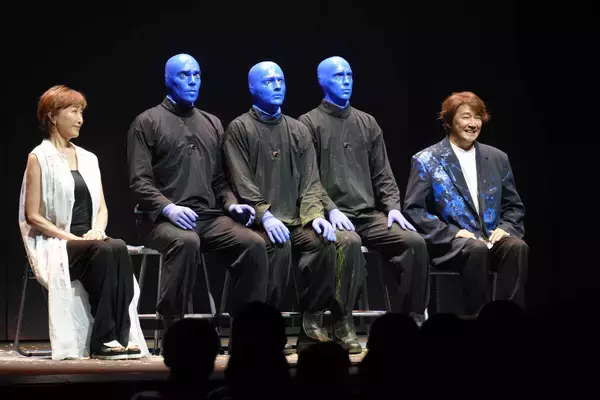 近藤真彦、「ブルーマン」ステージ共演に刺激「僕のディナーショーでも青い格好で出るかも」