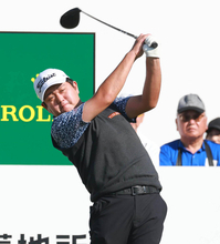 【米男子ゴルフ】米沢蓮が国内組トップの１７位発進　前週に骨折判明も「出ると決めたら覚悟を持って」