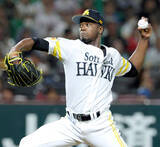 「【ソフトバンク】通算５００イニング以上の投手史上“最も打たれない男”モイネロ　通算被打率は・１７６」の画像1