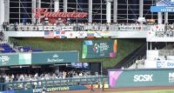 【ＷＢＣ】人気芸人がマイアミへ！超～良席で楽しそう「３時間前に球場入り」変装せず現地観戦のロッチ中岡